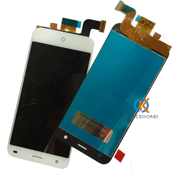 ЖК дисплей белого цвета для ZTE Blade S6 + кодирующий преобразователь сенсорного