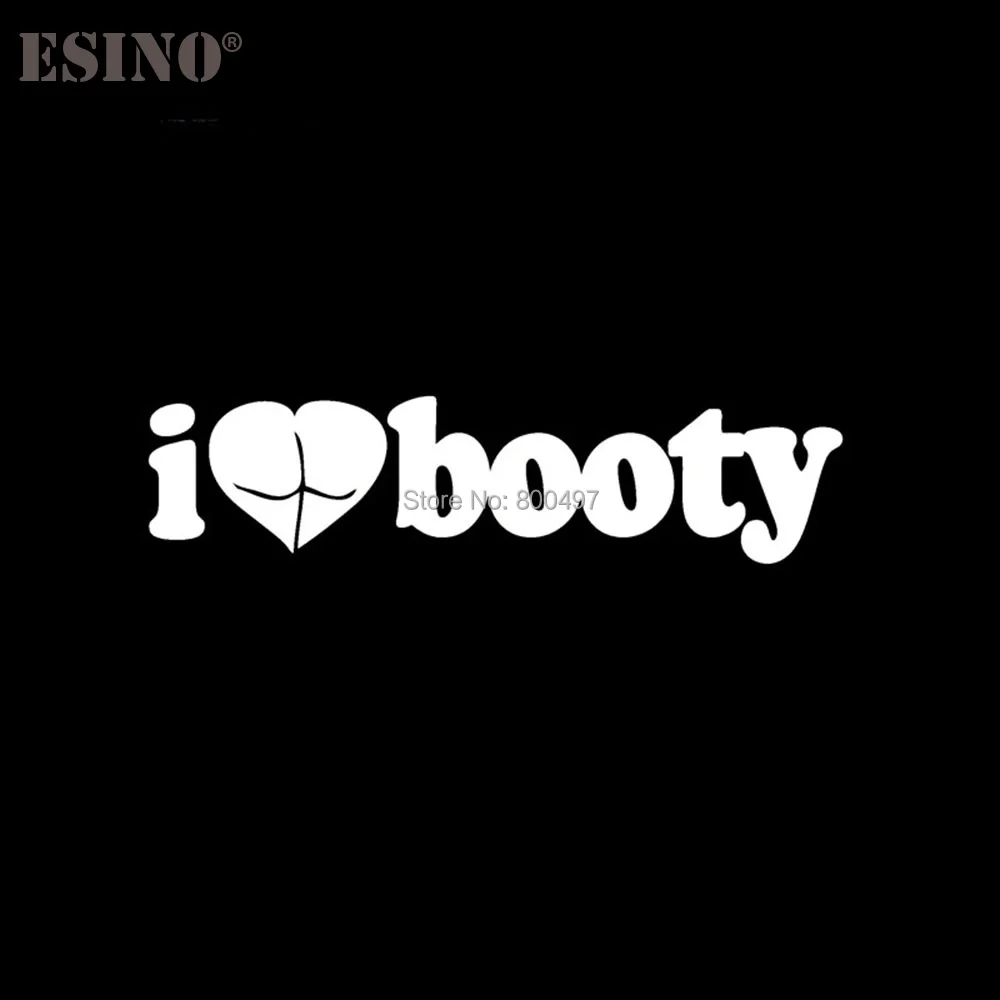 Забавный юмористический автомобильный Стайлинг I Love Booty с сексапильной леди