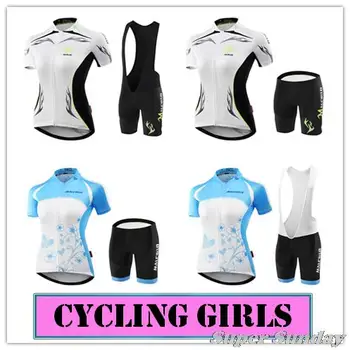 

Top Quality Women's Cycling Jersey Bike Jerseys Summer Bicycle Racing Clothings Short Sleeve Cycling Race Set Free Shipping