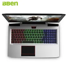 BBEN 15.6″IPS Win10 G16 Nvidia GTX1060 GDDR5 Intel I7-7700HQ Kabylake CPU 16G RAM RGB Backlit Keyboard PC Computer,Pro Windows10