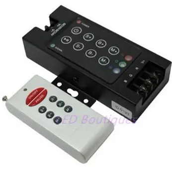

1 pcs DC12-24V 10A*3channels 6key RF remote RGB Controller