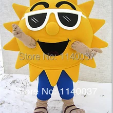 Талисман солнце Подсолнух костюм талисмана Модный на заказ костюм аниме косплей наборы mascotte тема маскарадный костюм карнавальный костюм