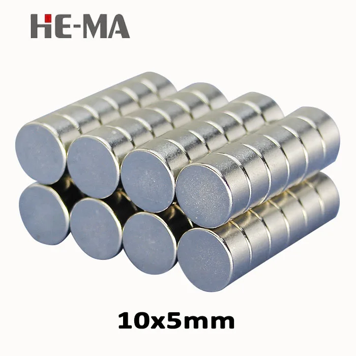 

20Pcs 10x5 Neodymium Magnet Permanent N35 NdFeB Super Strong Powerful Magnetic Small Magnets HE-MA Disc 10mmx5mm