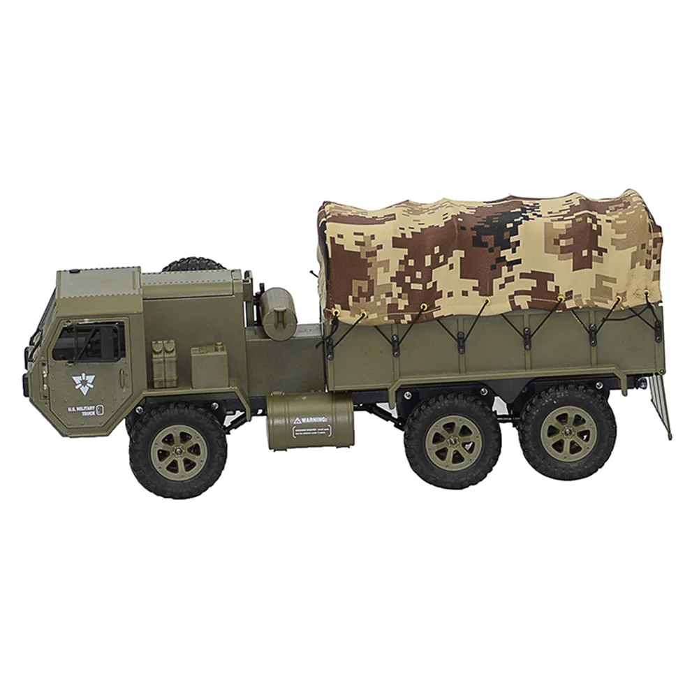 

FY004A 1:16 6WD Model Toys Boys RC Car 2.4G Army Truck Children Hobby Gift Simulation Racing Lightweight Off Road Proportional