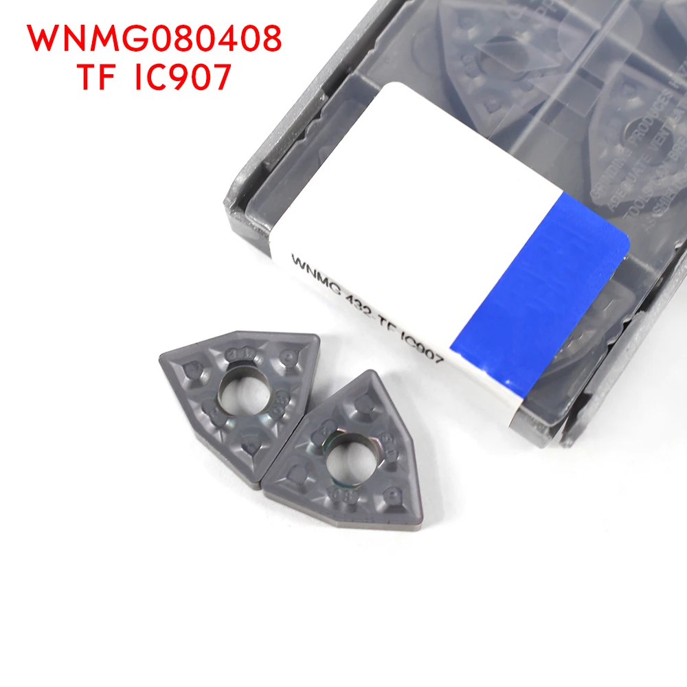 WNMG080408 TF IC907 External Turning Tools Carbide insert WNMG 080408 Lathe cutter Tool Tokarnyy turning | Инструменты