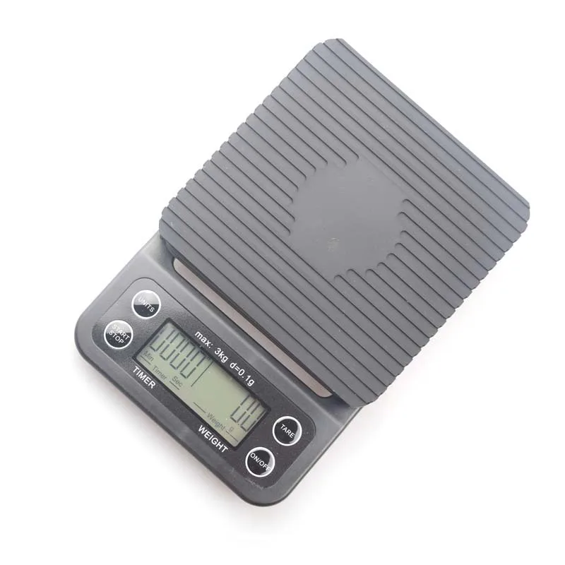  Kitchen Scales Multi-function hand-washed coffee electronic weighing 3kg-0.1g - 33007366779