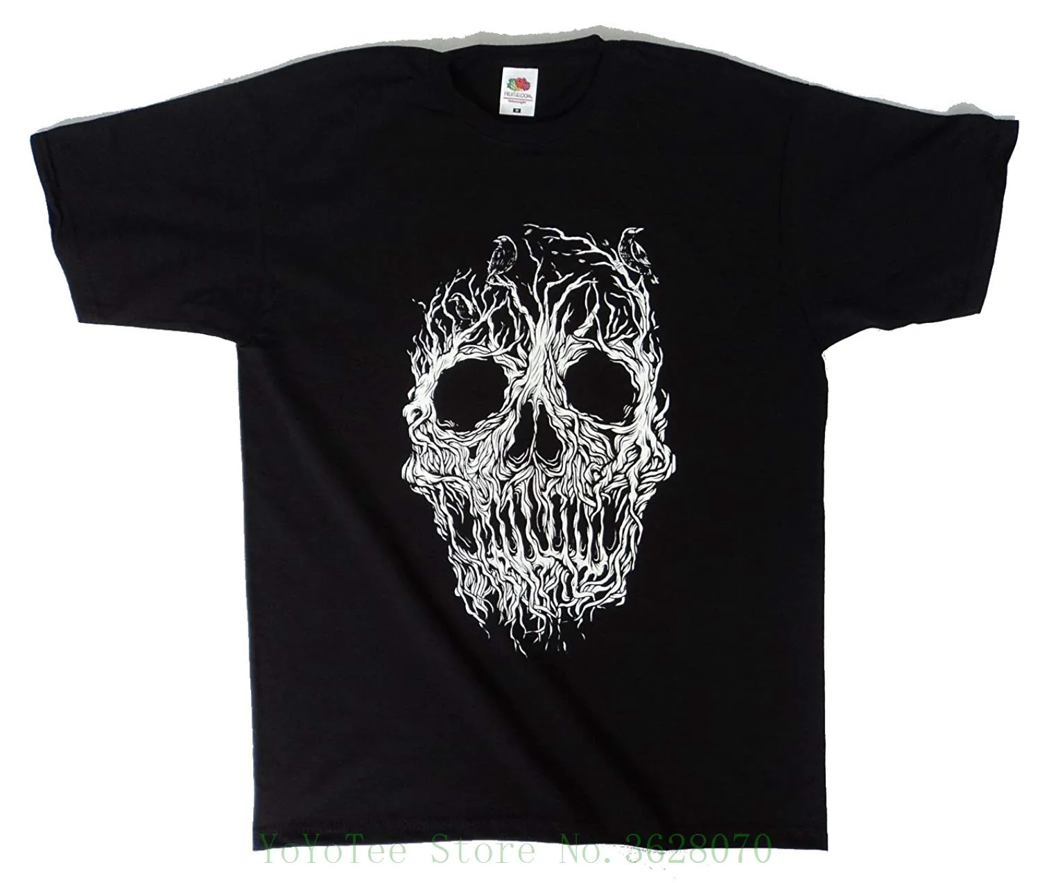 Skull Tree Mens Gothic Urban Horror T Shirt Men Brand Clothihng Top ...