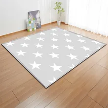 Детский ковер с серыми звездами, скандинавский Детский ковер, ковер для спальни, гостиной, дивана, Детский ковер, мягкая гостиная столовая, tapete, на заказ