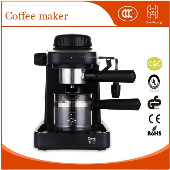 Automatic Espresso Coffee maker 4 Cup Coffee machine High pressure