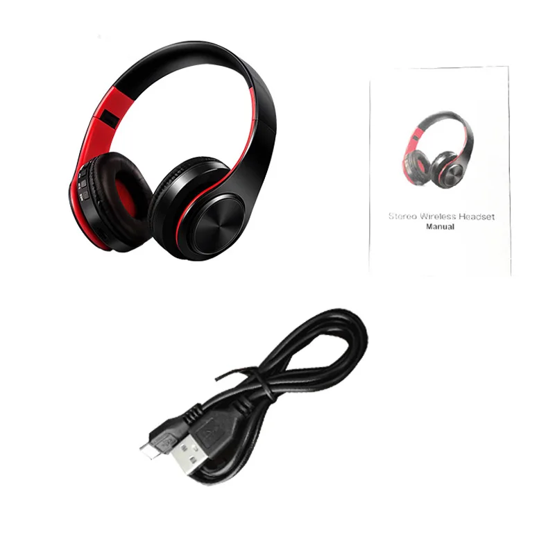Caroad Bluetooth Headphones Wireless Infrared Headset Foldable Lightweight On ear for In Car Video Headrest DVD Player Earphone