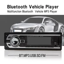 Hp-2127bt Bluetooth автомобиля Радио стерео аудио USB/SD/FM автомобиля Авто MP3-плееры Поддержка звонки Hands-Free + дистанционное управление