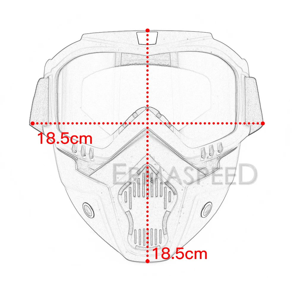 Унисекс, мотоциклетный шлем, очки, маска для лица, для мотокросса, для бездорожья, ветрозащитные, тактические, очки, для гонок, снаряжение, для женщин, мужчин, подарок