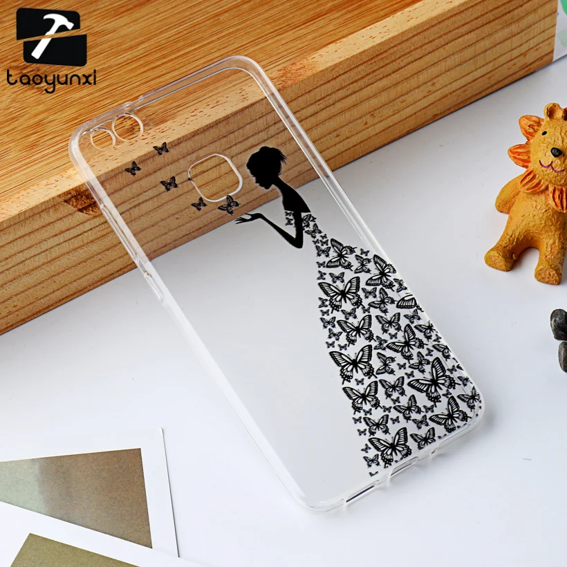 

TAOYUNXI Soft Cases For Huawei P10 Lite Covers For Huawei P10 Youth Edition Nova Youth LX1/LX1A LX2 LX3 Mobile Phone Back Bags