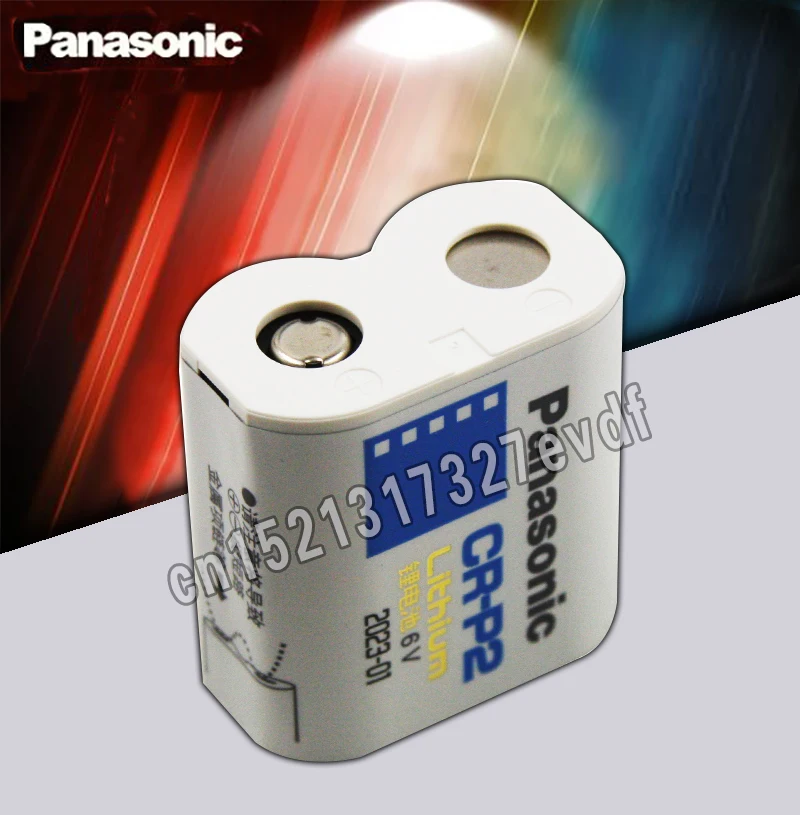 1 упак./лот новый оригинальный Panasonic CR P2 6V 2CP4306 1300mah литиевый аккумулятор для камеры