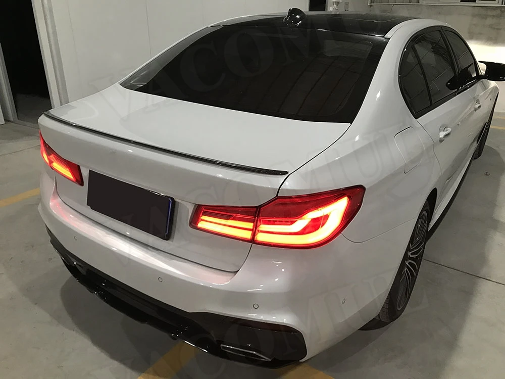 Передние разветвители для губ из углеродного волокна 5 серий задний диффузор