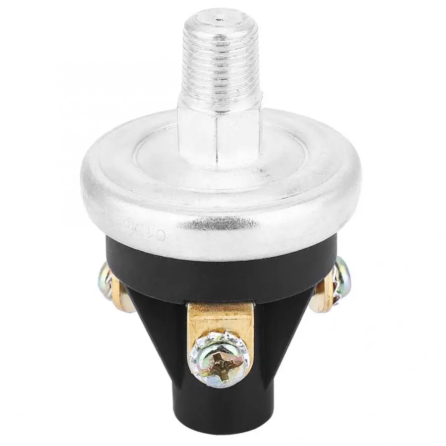 

Oil Pressure Alarm Switch Three-wire Output Low Oil Pressure Alarm Switch 1 / 8-27 NPT Thread