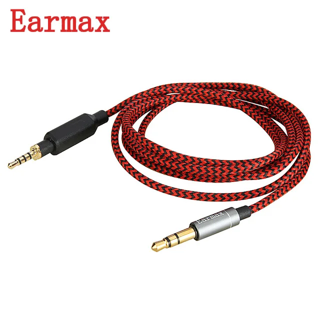 US $5.40 Earmax Headphone Upgrade Cable 3.5mm To 2.5mm Headset Wire 6N Oxygen Free Copper Replaceable For JB