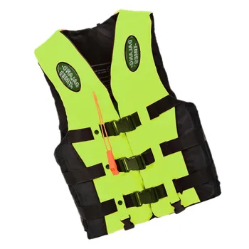 

New Dalang Times Boating Ski Vest Adult PFD Fully Enclosed Size Adult Life Jacket Green L
