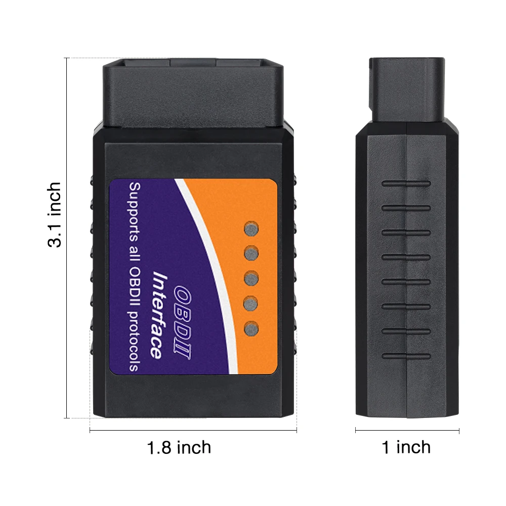 ELM327 Bluetooth/WiFi V1.5 PIC18F25K80 чип OBDII диагностический инструмент IPhone/Android ELM 327 V 1,5 OBDSCAN сканер считыватель кода