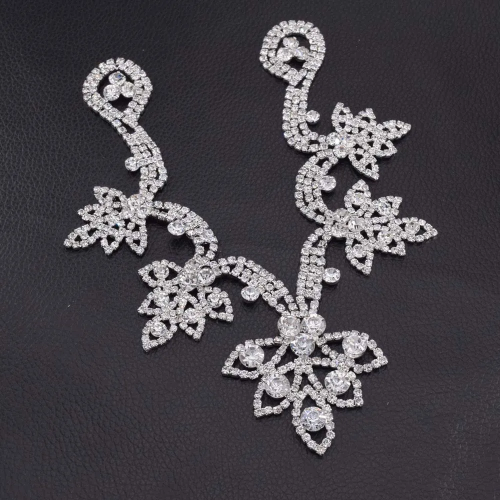 sew on rhinestone neckline for clothing HD-1100 (11)