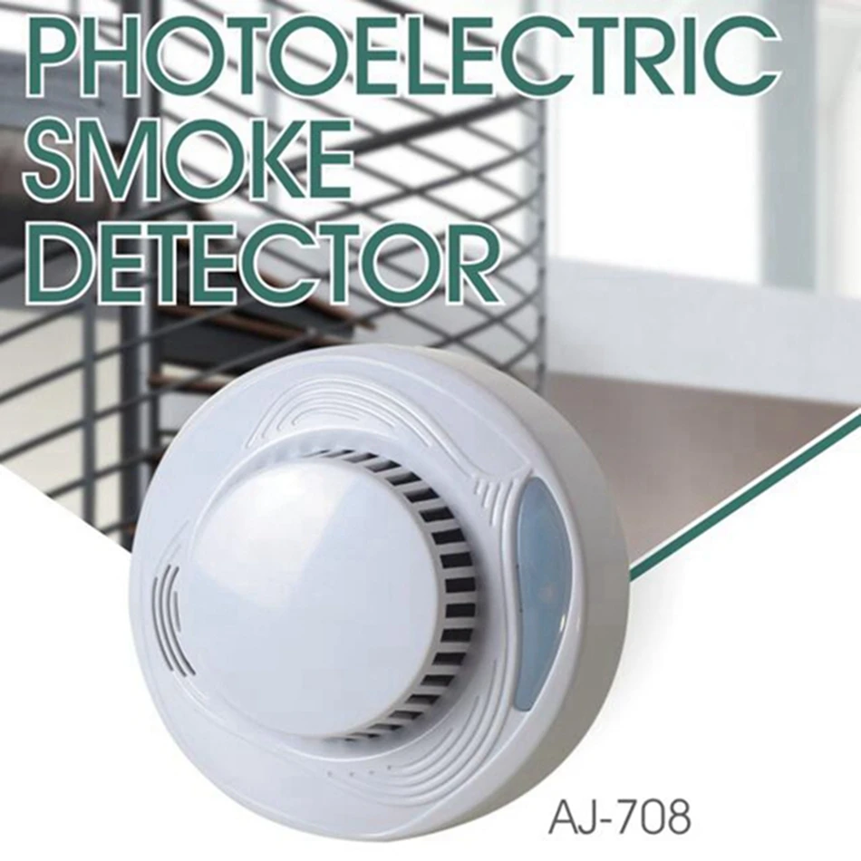 

433MHZ Wireless Smoke Detector Voice Broadcast Multi-language Sound Version Independent Smoke Detector Alarms