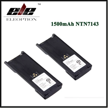 

2 PCS Eleoption Phone Battery For Motorola NTN7143 HT1000 JT1000 GP900 MTS2000 1500mAh 7.4V NI-CD Batteries