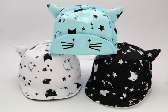 

Newest Cotton Toddler Infant Starry Sky Cotton Cap Summer Lovely Baby Girls Boys Sun Beach Fitted Hat