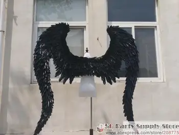 

NEW Customized Black Devil angel wings Cosplay shooting display props stage Bar decoration Fashion accessories