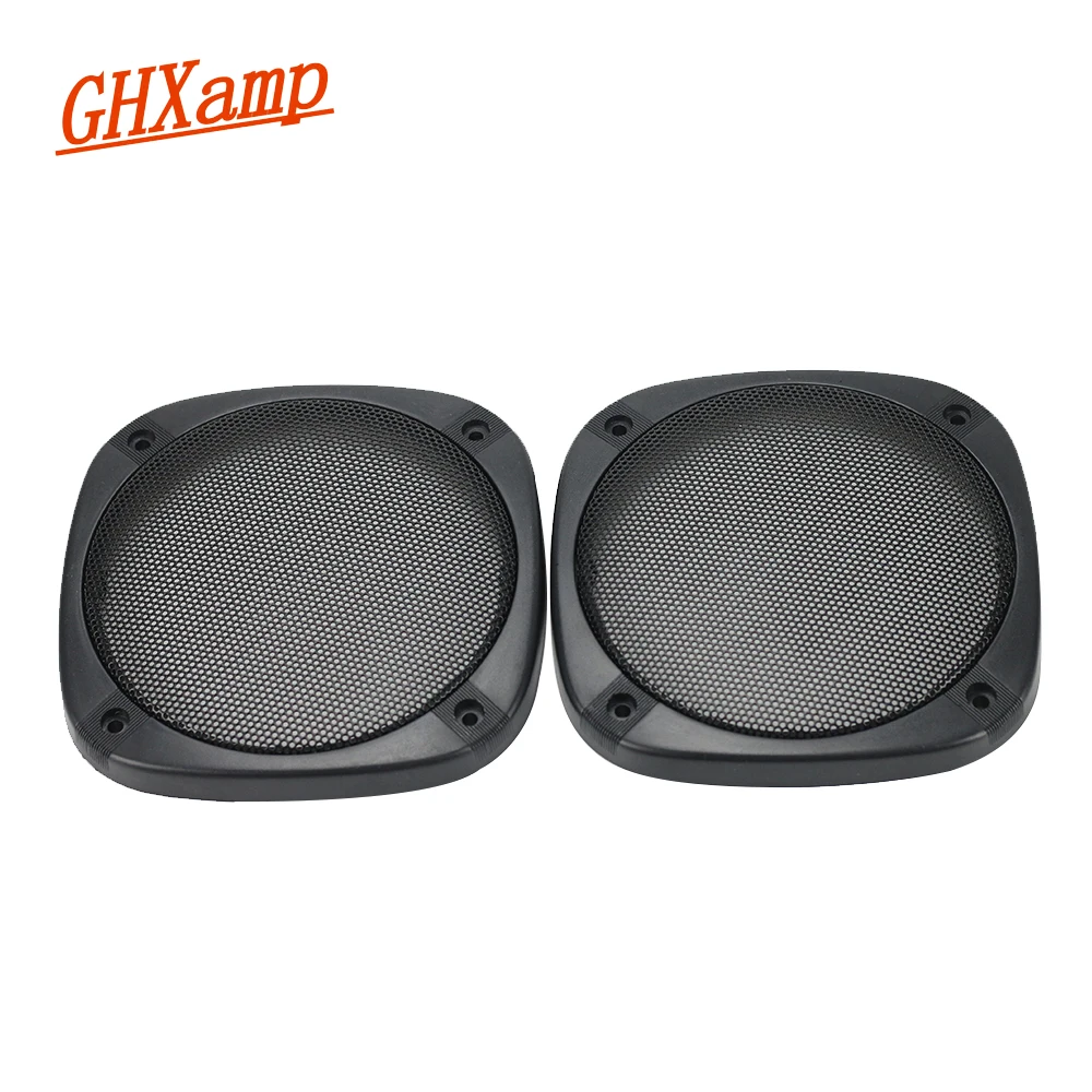 GHXAMP 2 шт. 5 дюймов Автомобильный Динамик гриль сетка защитная крышка ABS