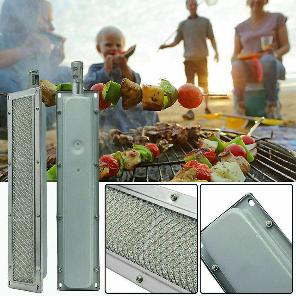 

Top quality barbecue BBQ infrared ceramic burner stainless steel ceramics gas burner alumunium plate infrared burner with nozzle