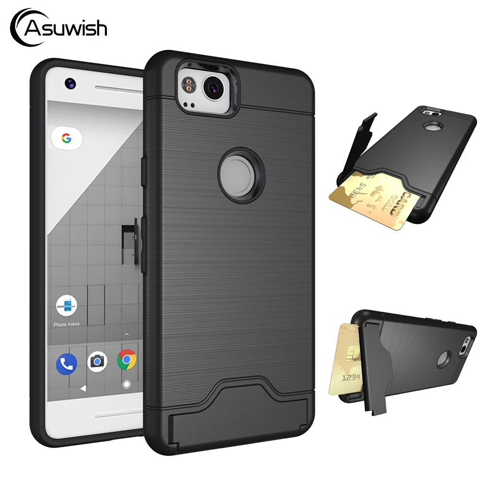 Сверхпрочный чехол-кошелек для телефона Google Pixel 2 XL Pixel2 2XL Pixel2XL прочный чехол с