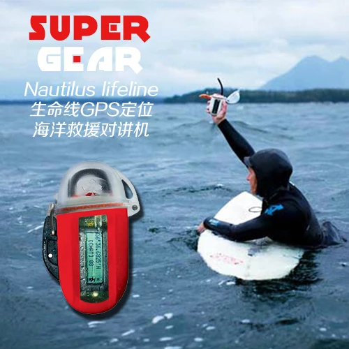 

Waterproof Nautilus Lifeline GPS Lifesaving Walkie Talkie Marine Rescue Radio Relay Station Diving Communication Equipment