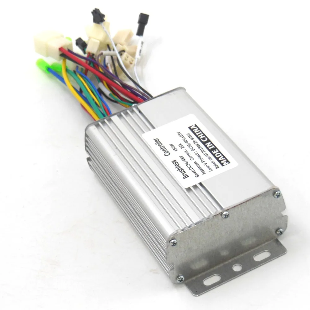 Cheap GREENTIME 36V/48V 450W BLDC motor controller E-bike brushless speed controller 1