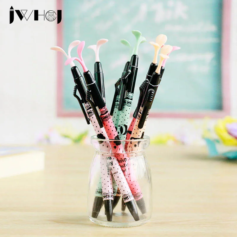 

4 pcs/lot Cartoon bean tooth Automatic pencil/ pencil lead kawaii stationery office material escolar papelaria school supplies