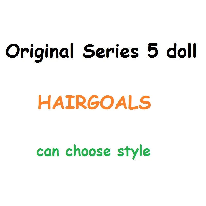 

Original LOOL Doll Series 5 NEW Style Plastic Baby Doll With Hair 8cm Change Color Big Sister Girls Kids DIY Toy Gift