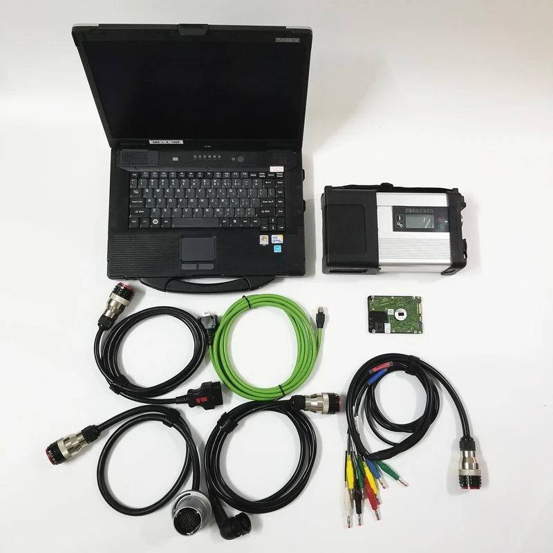 Toughbook CF52 с 4 Гб плюс MB Star C5 SD Подключение,09 полное Программное обеспечение X. EN. Попробуйте/D. SA/D. TS HDD или SSD для MB автомобилей и грузовиков