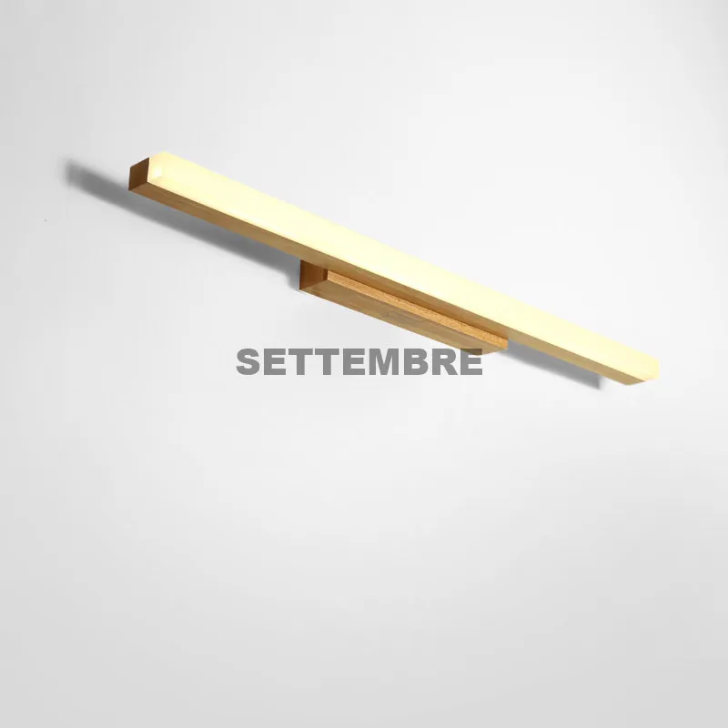 SETTEMBRE современный светодиодный настенный светильник деревянный зеркальный