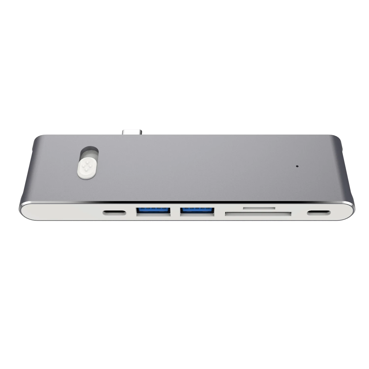 Стиль один тип c или двойной тип c usb концентратор HDMI 2USB 3,0 Thunderbolt 3 универсальный адаптер для ноутбука