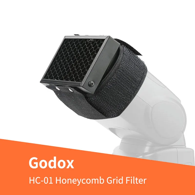

Godox HC-01 aluminum Honeycomb Grid Filter for Nikon Canon Pentax Godox YONGNUO Speedlite Flash Photo Studio Accessories