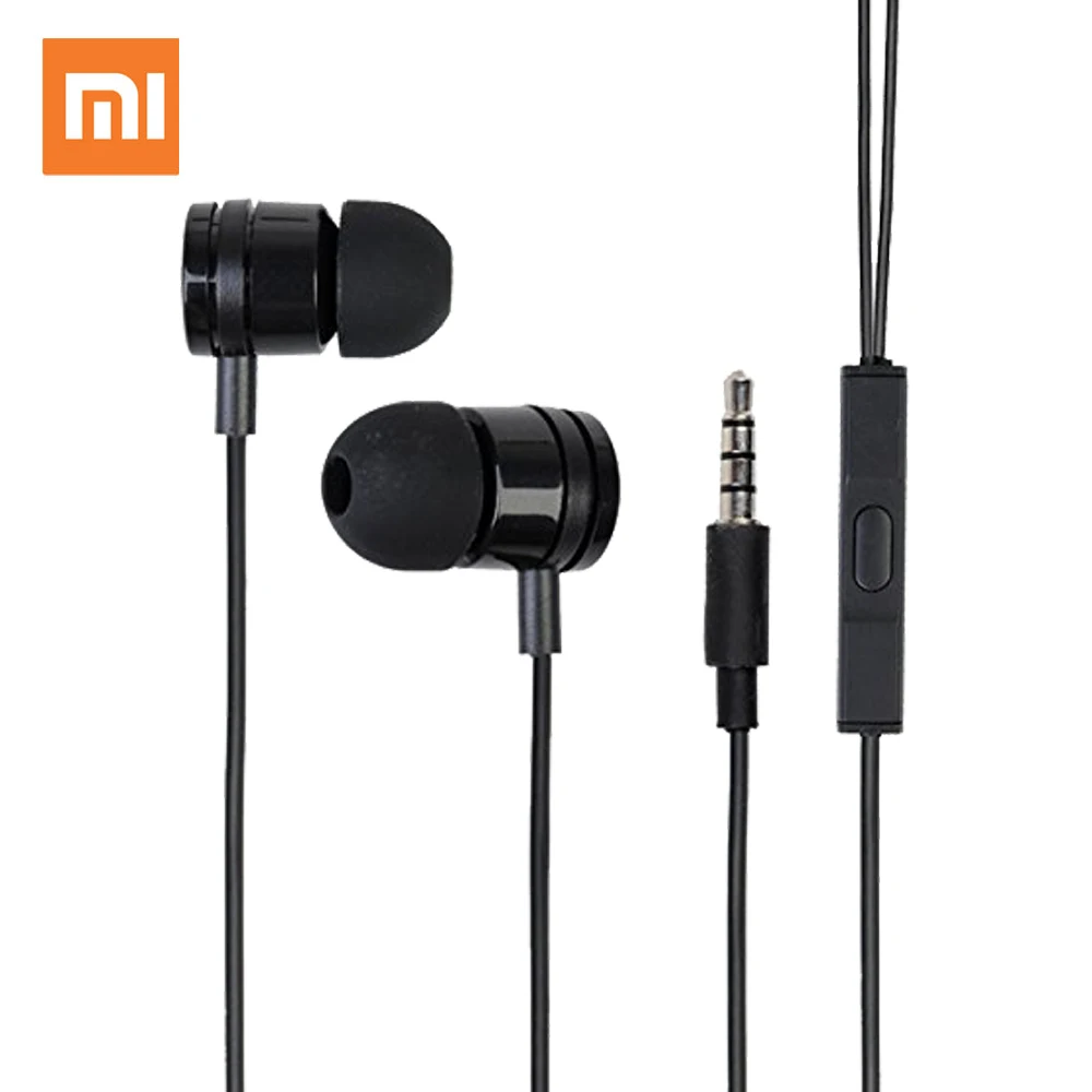 

Xiaomi 4 Earphone Mi In-Ear Wired Control With MIC for Huawei Xiaomi mi A1 Redmi 5 Plus Note 5 Smartphone