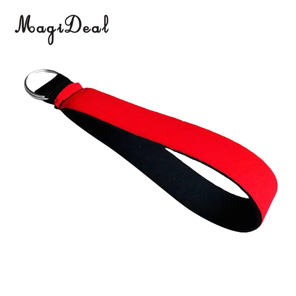 MagiDeal Neoprene Key Fob Wristlet Keychain Key Holder Keyring Hand Wrist Strap for Water Sports Beach Swimming Jogging Boating