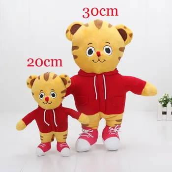 

20cm/30cm animated TV Series Daniel Tiger's Neighborhood Daniel Tiger Plush Doll Toy Kids Birthday Gift