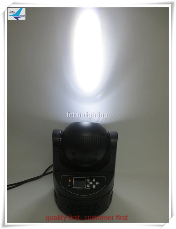 H-4/лот бесконечное вращение мини 60 Вт RGBW 4 в 1 Яркость светодиодный луч движущийся головной светильник DMX сценический dj проектор