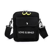Unisex Messenger Bag Canvas Small Women Men Shoulder Handbags Letter Printing Satchel Casual Crossbody Bags цена Unisex Messenger Bag Canvas Small Women Men Shoulder Handbags Letter Printing Satchel Casual Crossbody Bags цены онлайн