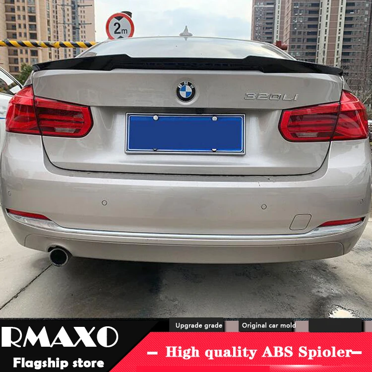 

For BMW M3 F30 F35 Spoiler 2012-2016 320li 325li F30 F35 M4 ABS Material Car Rear Wing Primer Color Rear Spoiler
