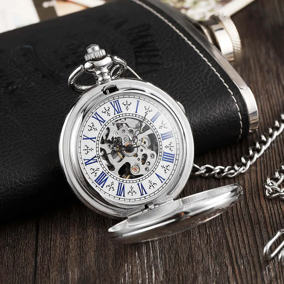hand-winding mechanical watch
