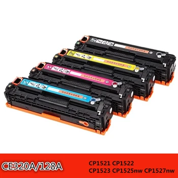

128A Toner Cartridge CE320A CE321A CE322A CE323A 128A 320 321 322 323 Compatible for HP laserjet CM1415 CM1415fn 1415 CP1525