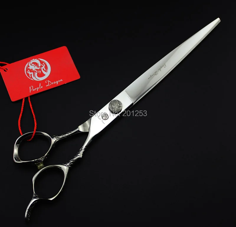 

8.0Inch Professional Pet Scissors Cutting Scissors for Dog,Grooming Pet Shears with Dragon Pattern Handle,JP440C,1pcs,LZS0507