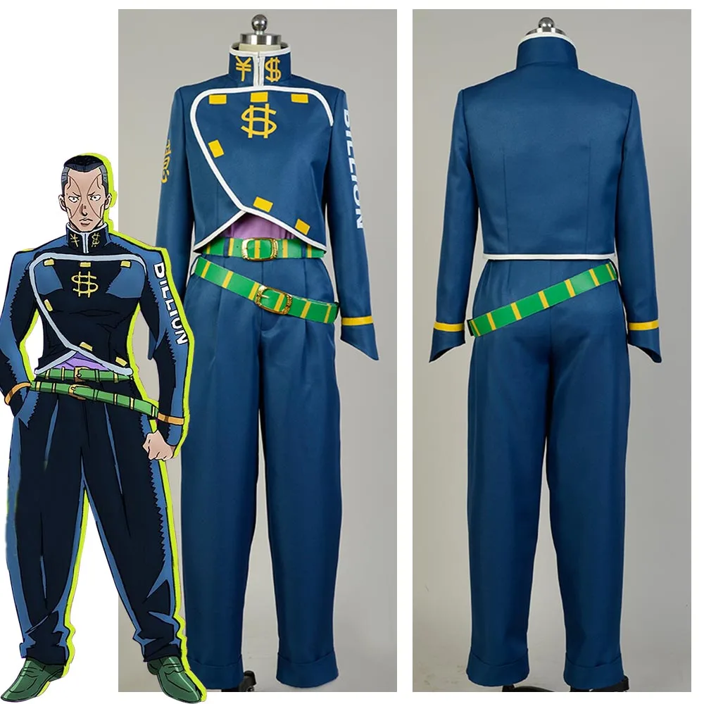 Hot Anime JoJo's Bizarre Adventure Okuyasu Nijimura Cosplay Kostuum Custom Made Gratis Verzending Hot Anime JoJo's Bizarre Adventure Okuyasu Nijimura Cosplay Kostuum Custom Made Gratis Verzending