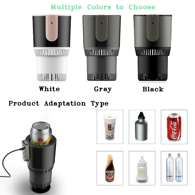 2019 Smart car hot and cold cup Home office travel heating insulation electric mini refrigerator Fishing Camping dfdf